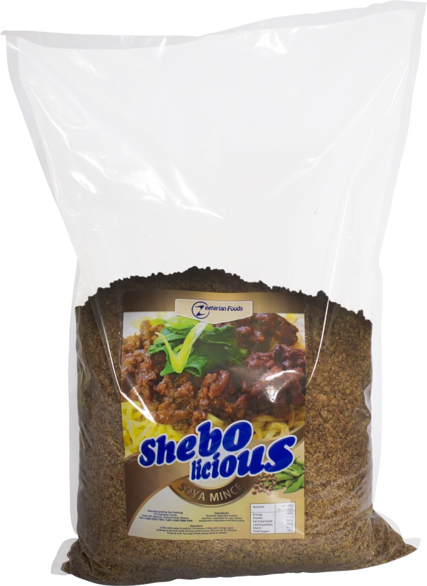 Shebolicious 2kg soya mince pack